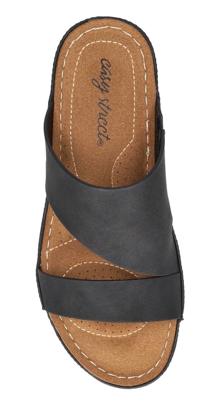 Easy Street Larrain Wedge Slide Sandal MSRP $60 Size 10